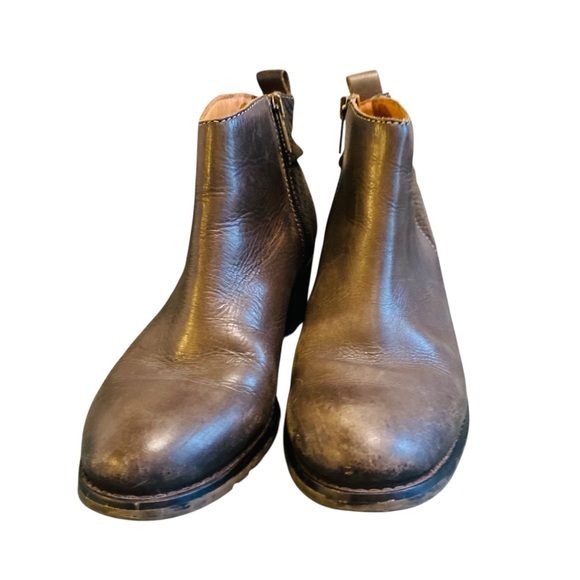 Pikolinos Gray Leather Ankle Boots Women Size 37 - Picture 4 of 8